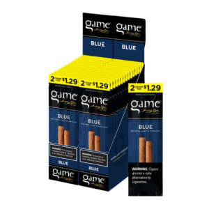 GAME CIGRALLO BLUE $1.29 (30CT)