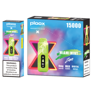 PLOOX LUXPODZ 15000PUFF DISPOSABLE MIAMI MINT - PACK OF 5
