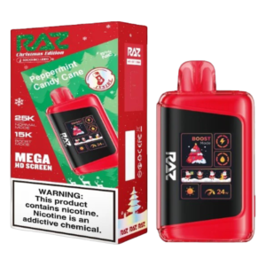RAZ DC 25K PEPPERMINT CANDY CANE (XMAS EDITION)