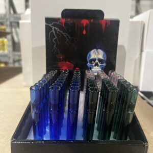 OG CHILLAM COLORFUL GLASS TUBE 48CT PIPE005