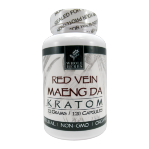 WHOLE HERBS RED VEIN MAENG DA 120CT CAP