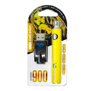 VAPE GEAR 900MAH BATTERY YELLOW