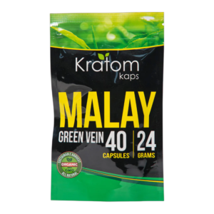 Kratom Malay Capsules Bag 24mg 240ct by Remarkable Herbs – distributed by Crown Distro