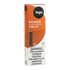 LOGIC POWER CARTRIDGES 27MG TOBACCO 2PK - (!0CT)
