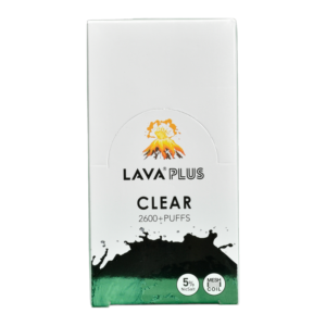 LAVA PLUS DISPOSABLE 2600PF CLEAR (10CT)