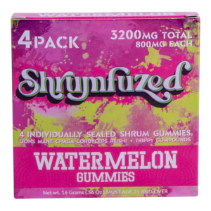 SHRUMFUZED GUMMIES 3200MG WATERMELON 4PK - (10CT)