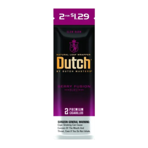 DUTCH MASTER BERRY FUSION 2FOR 1.29 2PK