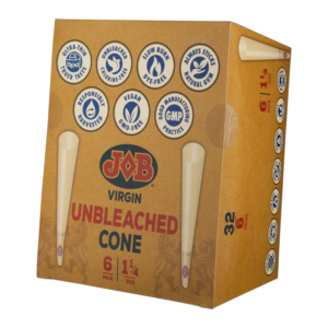 JOB VIRGIN CONE 6PK 1 1/4 32CT