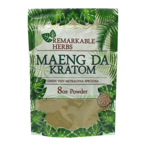 REMARKABLE HERBS GREEN VEIN MAENG DA  8OZ POWDER