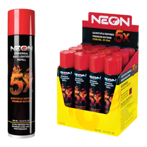 NEON 5X PREMIUM BUTANE 300ML 10.14OZ