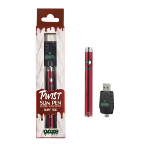 OOZE TWIST SLIM PEN RUBY RED (320MAH)