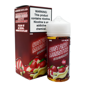 Custard Monster 6mg 100ml by Jam Monster – distributed by Crown Distro