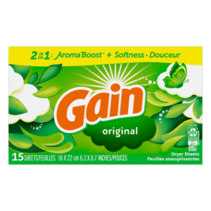 GAIN DRYER SHEETS 15CT ORIGINAL