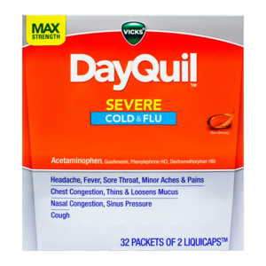 DAYQUIL COLD & FLU POUCHES (32CT)