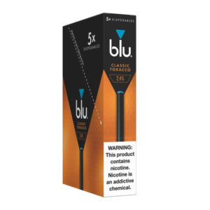 BLU DISPOSABLE TOBACCO 2.4% (5CT)