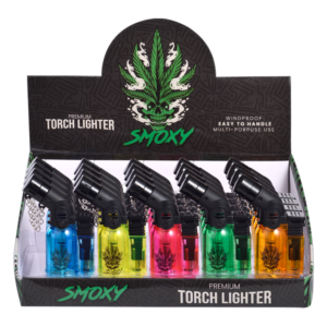 SMOXY TORCH LIGHTER AGNI CLEAR 20CT (SL107)