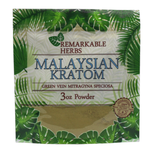 REMARKABLE HERBS GREEN VEIN MALAYSIAN 3OZ POWDER
