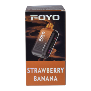 FOYO 30K PUFFS DISPOSABLE 5CT STRAWBERRY BANANA