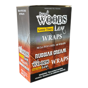 SWEET WOODS FLAT WRAP RUSSIAN CREAM (30CT)