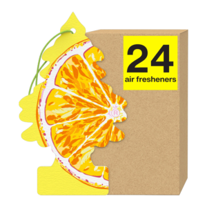 LITTLE TREES CAR FRESHENER SLICED 24CT