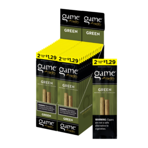 GAME CIGRALLO GREEN $1.29 (30CT)