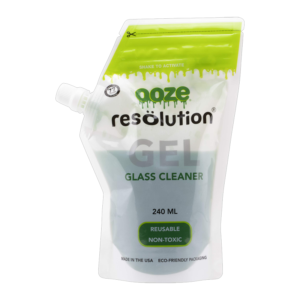 OOZE RESOLUTION GEL GLASS CLEANER - 240ML - GREEN
