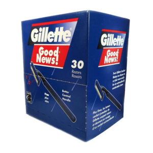 GILLETTE RAZOR GOOD NEWS- 30CT