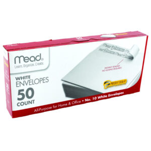 MEAD ENVELOPES  BIG (10.4CM X 24.1CM) 50 PC