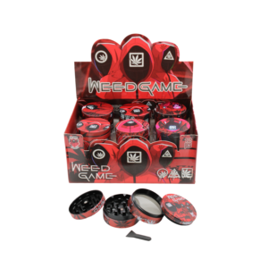 WHOLE BODY WEED GAME GRINDER 50MM 4 PART -BOX OF 12