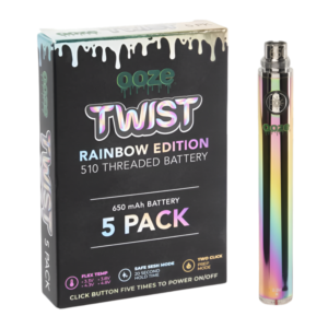 OOZE TWIST BATTERY 5 PACK (650 MAH)
