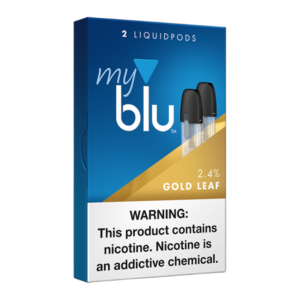 MYBLU GOLD LEAF PODS 2.4% (5CT)