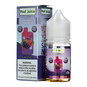 POD JUICE SAKURA GRAPE 35MG - 30ML