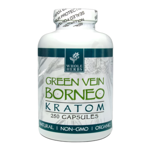 WHOLE HERBS GREEN VEIN BORNEO 250CT CAP
