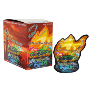 BRIXZ TRYPLITT 10PK 5000MG MUSHROOM GUMMIES ORANGE CREAM (10CT)