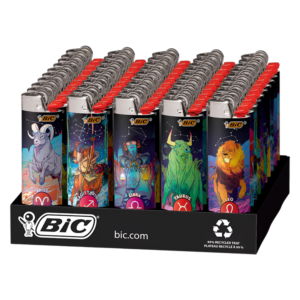 BIC LIGHTER DESIGN ASTROLOGY 50CT