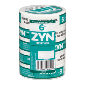 ZYN NICOTINE POUCHES 6MG