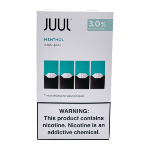 JUUL MENTHOL 4PK 3%