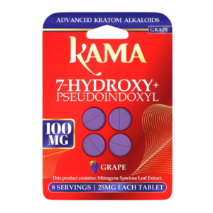 KAMA 100MG 7-HYDROXY GRAPE 4CT (10PK)
