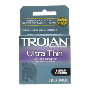 TROJAN ULTRA THIN GREY (6PK)