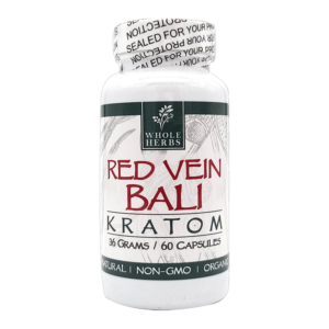 WHOLE HERBS RED VEIN BALI 60CT CAP