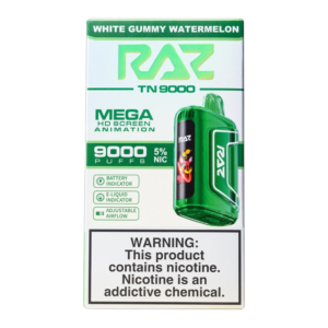 RAZ TN 9K WHITE GUMMY WATERMELON