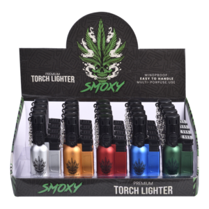 SMOXY TORCH LIGHTER TRON METAL 20CT (SL108)