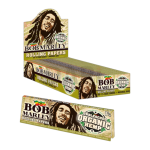 1 1/4 Organic Rolling Papers (25ct) by Bob Marley – distributed by Crown Distro