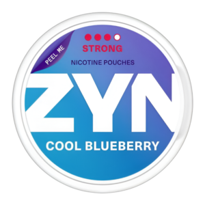 ZYN SLIM NICOTINE POUCHES COOL BLUEBERRY STRONG 9MG 5CT SW