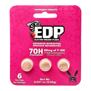 EDP 60MG 7-HYDROXY STRAWBERRY 3CT (12PK)