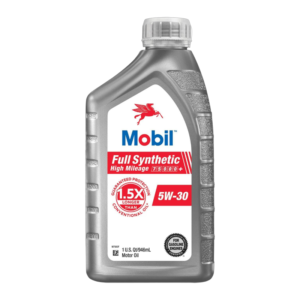 MOBIL FULL SYNTHETIC HIGH MILEAGE 1 QT 5W-30