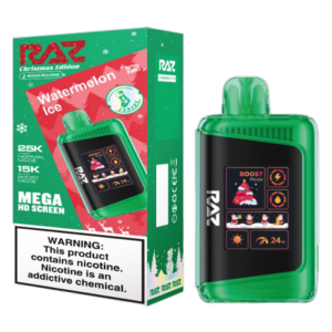 RAZ DC 25K WATERMELON ICE (XMAS EDITION)