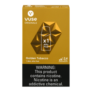VUSE GOLDEN TOBACCO 1PK 2.4% (5CT)