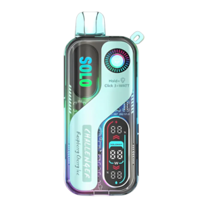 SOLOBAR 30K PUFF EN DISPOSABLE RASPBERRY CHERRY ICE 5CT