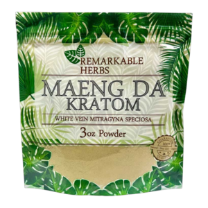 REMARKABLE HERBS WHITE VEIN MAENG DA 3OZ POWDER